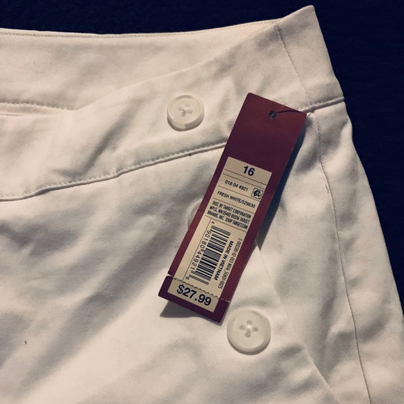 Merona White Crop Capris - Picture 6 of 6